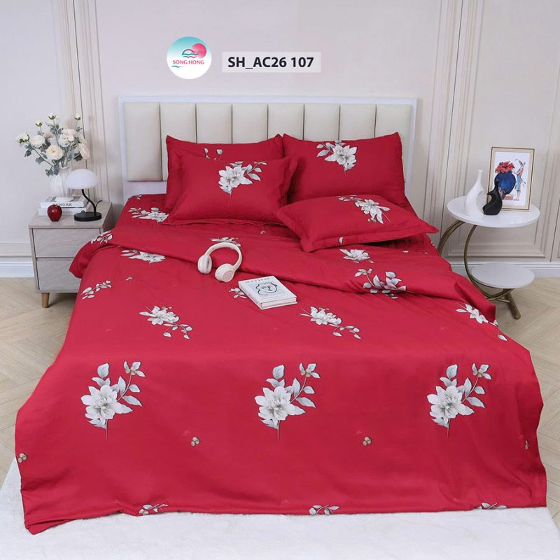 Chăn ga gối Sông Hồng Adore mã AC26-107