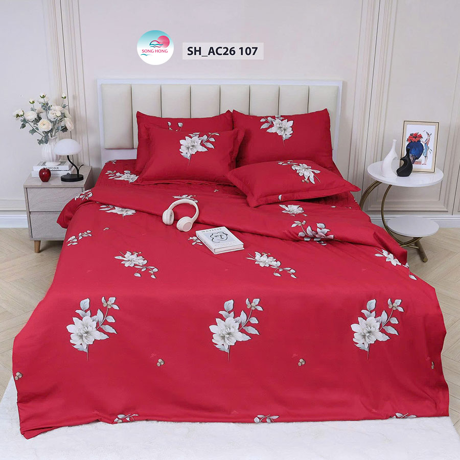Chăn ga gối Sông Hồng Adore mã AC26-107