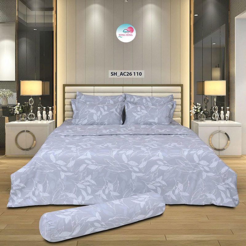 Chăn ga gối Sông Hồng Adore mã AC26-110